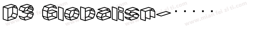 D3 Globalism字体转换